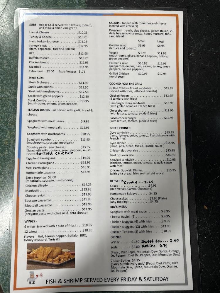 Logan's Pizza House Elloree Menu image 4