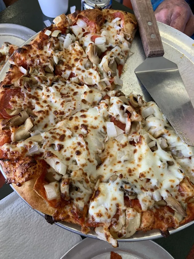 Pepperoni Mushroom and Onion